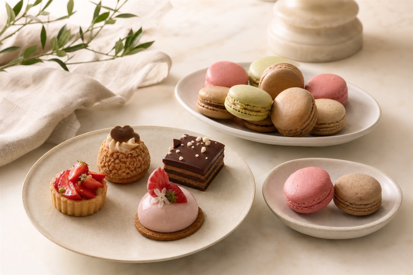 Harmonie French patisserie prepared for hospitality