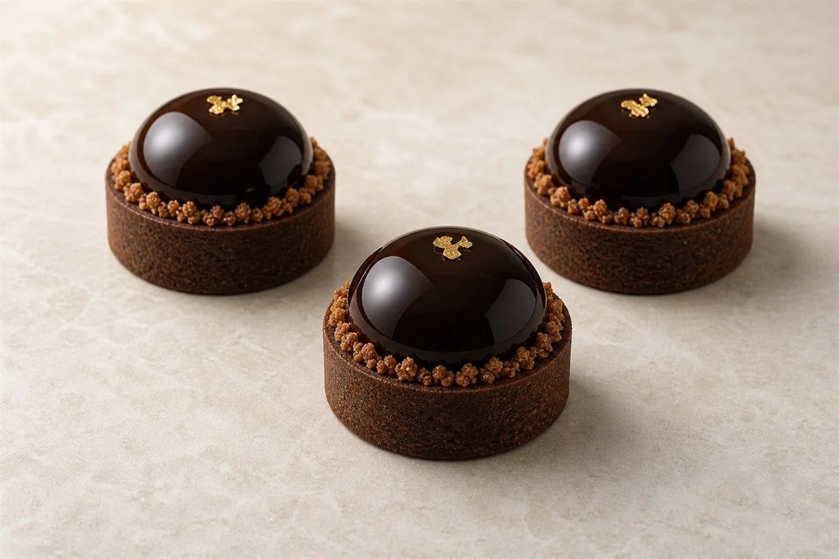 Schoko-Mousse-Tarte (Premium Schokoladentarte) from Harmonie Konditorei